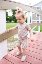 Little Joy Co. Darling Ditsy 2pc Bamboo Pajamas *see size notes - Everetts Place Boutique - 
