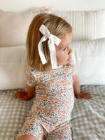 Little Joy Co. Darling Ditsy 2pc Bamboo Pajamas *see size notes - Everetts Place Boutique - 