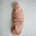Mushie Organic Cotton Muslin Swaddle Blanket for Baby Cuddling and Nursing - Baby & Toddler > Swaddling & Receiving Blankets Swaddle