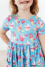 Mila & Rose ® Delightful Desserts S/S Pocket Twirl Dress - 