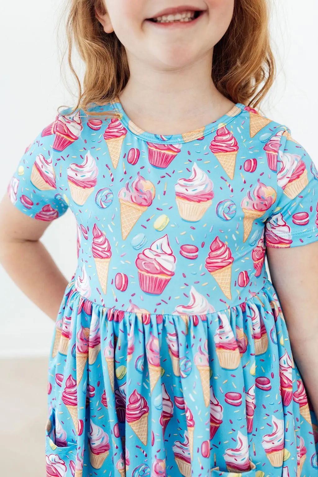 Mila & Rose ® Delightful Desserts S/S Pocket Twirl Dress - 
