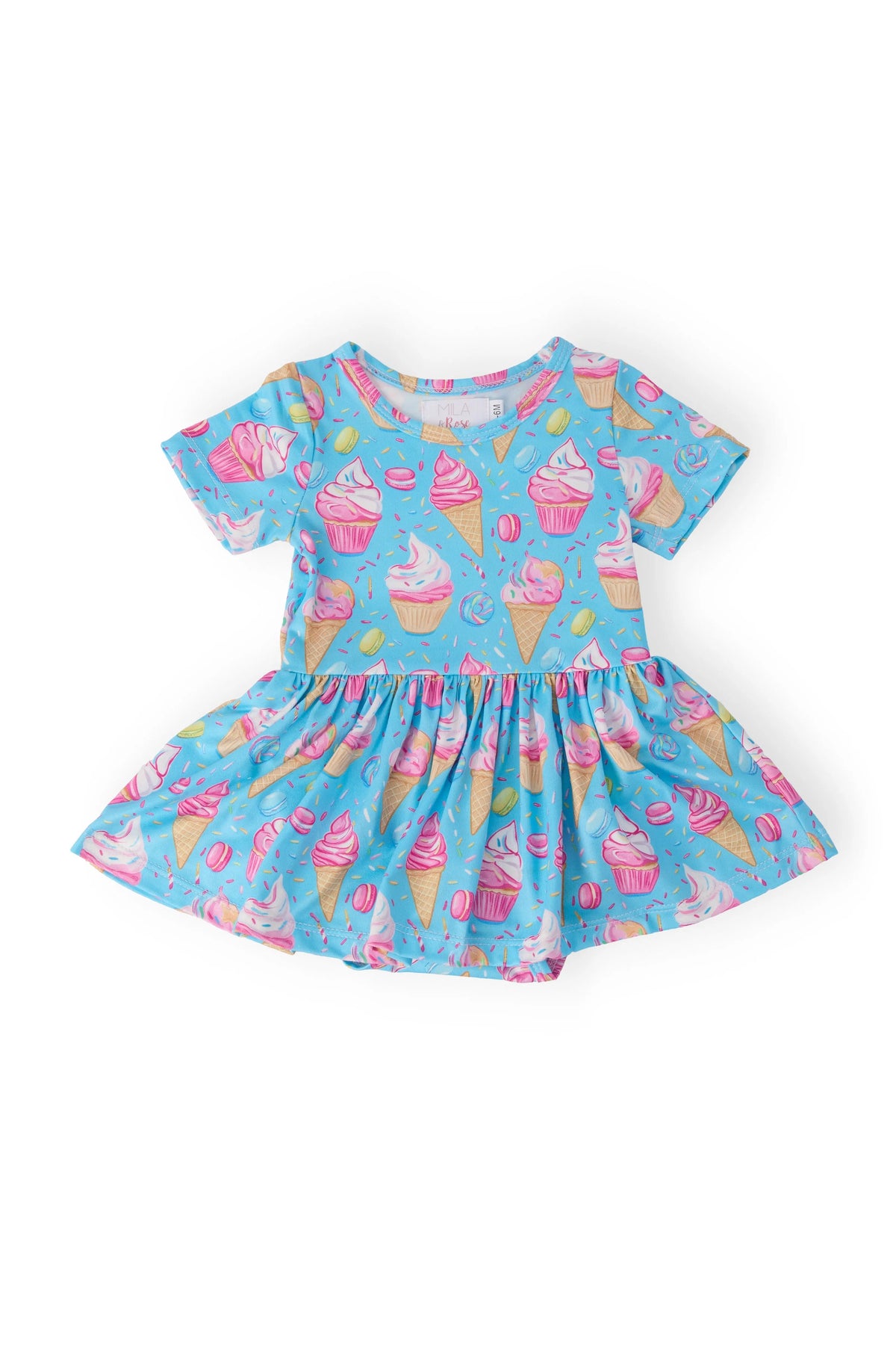 Mila & Rose ® Delightful Desserts S/S Twirl Bodysuit - 