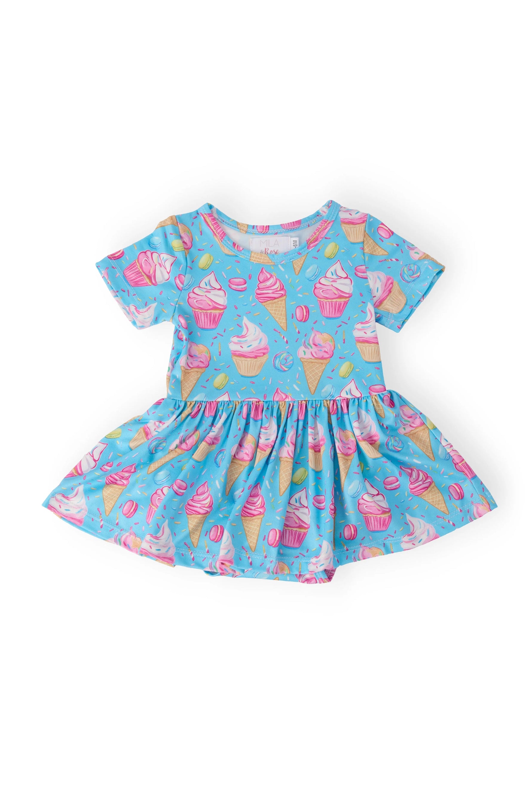 Mila & Rose ® Delightful Desserts S/S Twirl Bodysuit - 