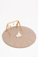 Desert Lark/Acadian - Linen Quilted Playmat - Everetts Place