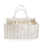 Versatile Quilted Diaper Caddy - Nursery Organizer by Mushie