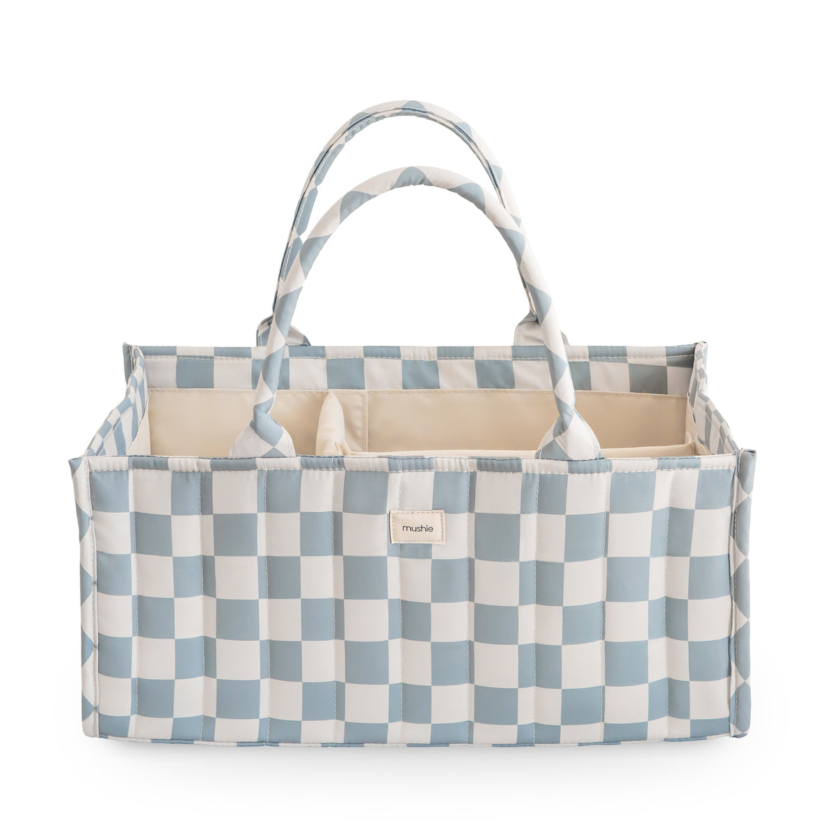 Versatile Quilted Diaper Caddy - Nursery Organizer by Mushie (view 1 of 38)