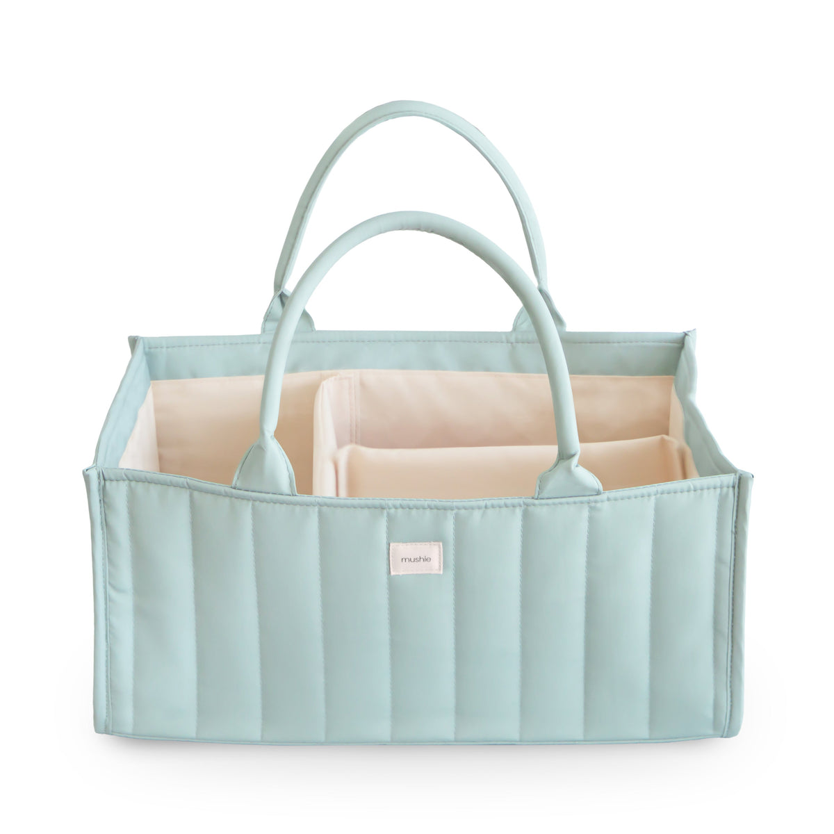 Versatile Quilted Diaper Caddy - Nursery Organizer by Mushie (view 4 of 38)