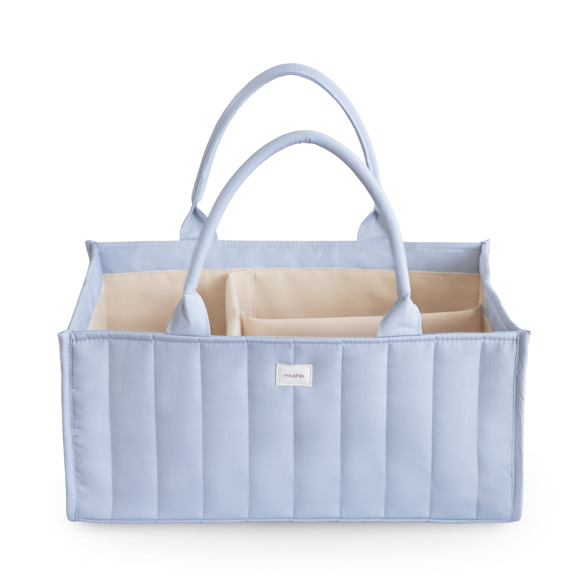Versatile Quilted Diaper Caddy - Nursery Organizer by Mushie