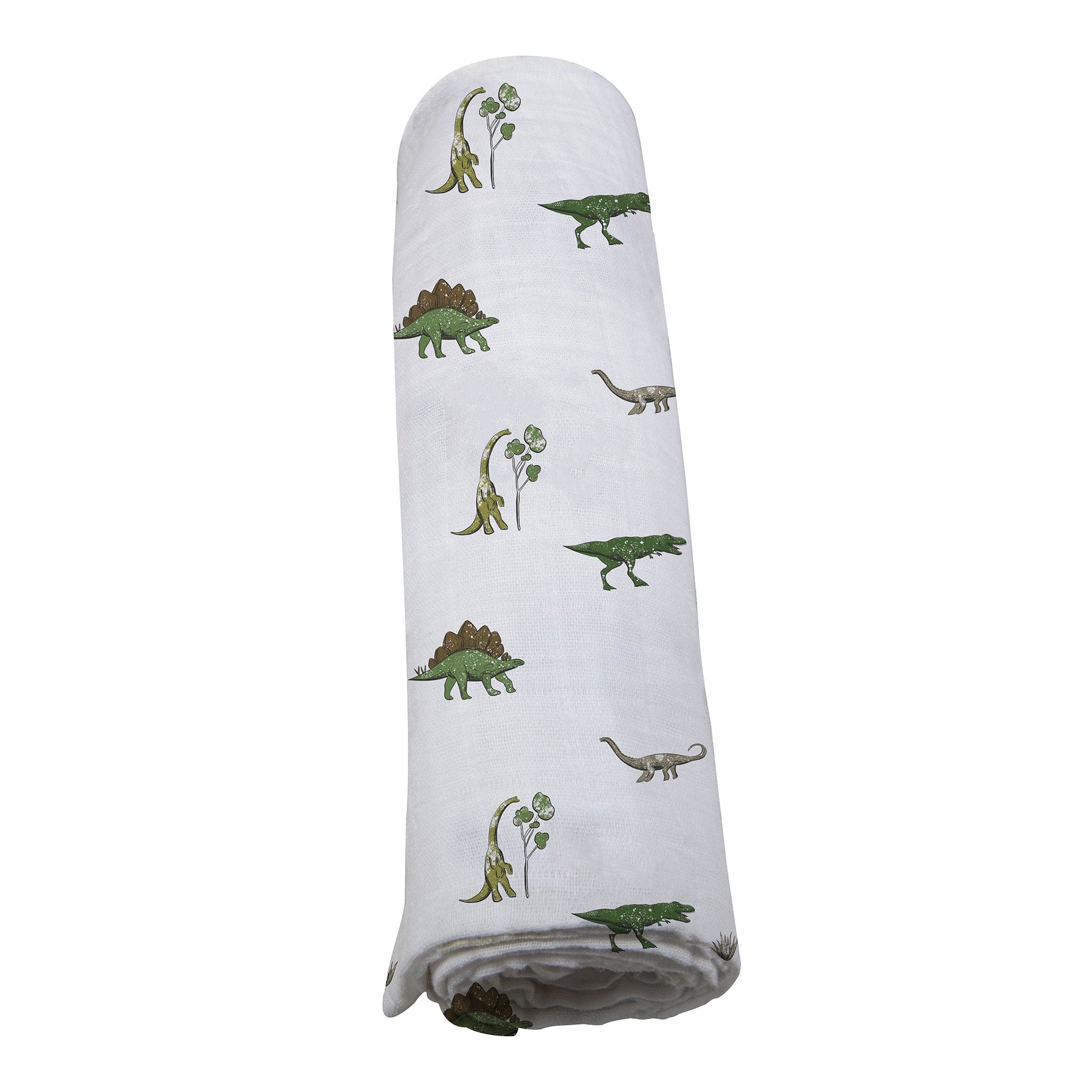 Dino Days Cotton Muslin Swaddle by Newcastle Classics at Everetts Place