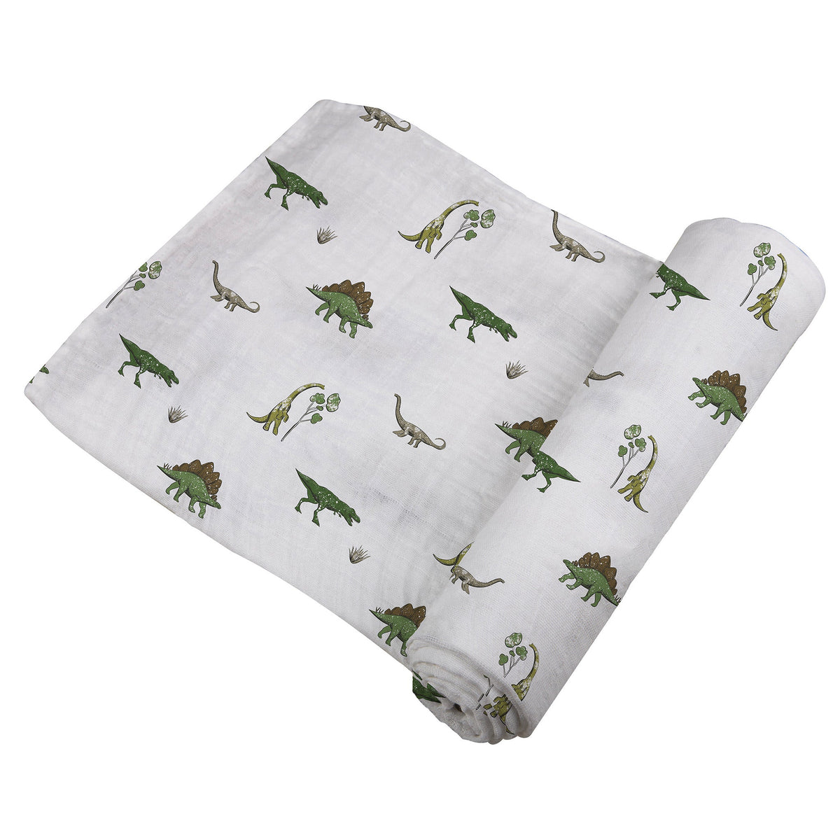 Cotton Muslin Swaddle - Dino Days by Newcastle Classics