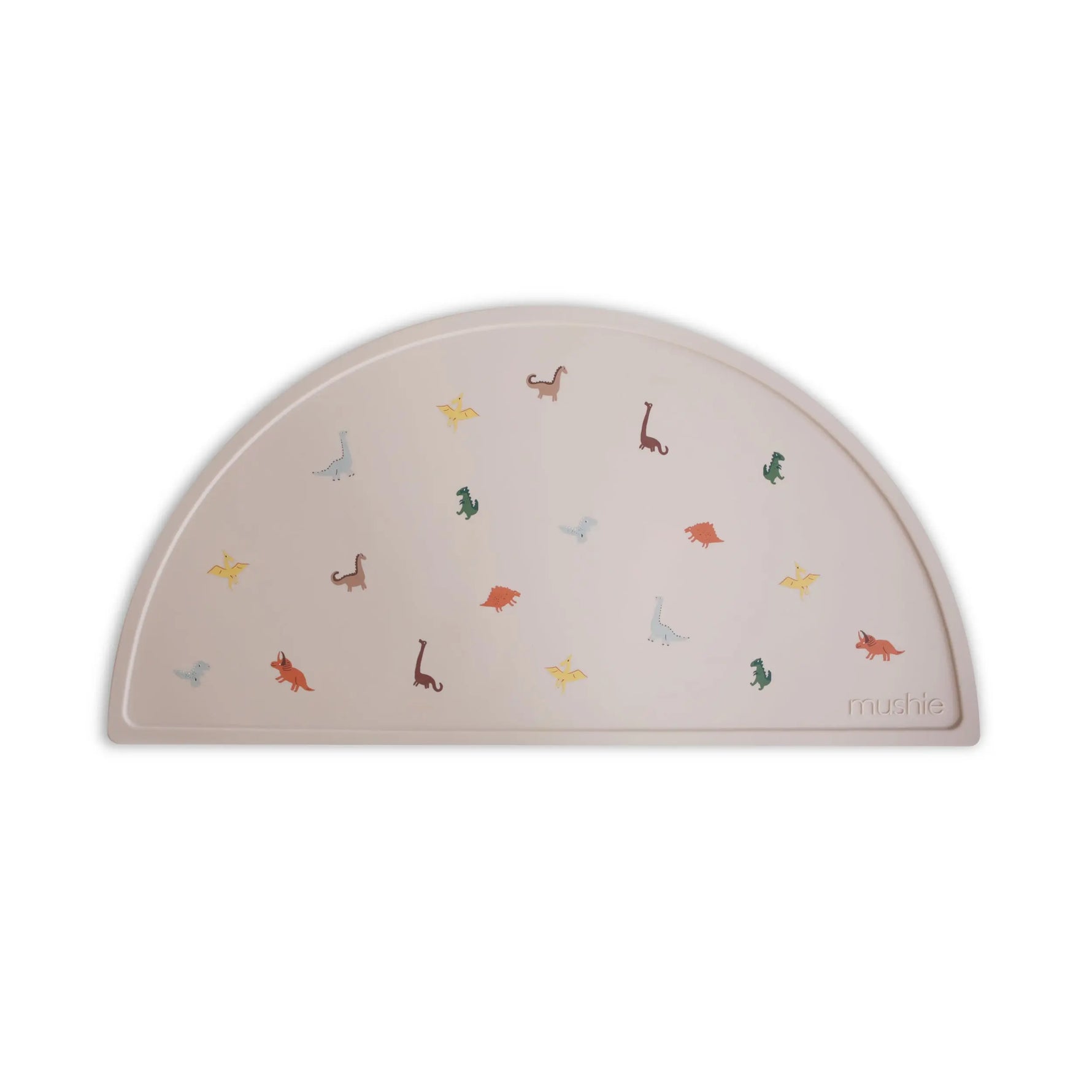Mushie Silicone Placemat for Kids Durable and Easy to Clean Food Grade Silicone Stylish Design - Home & Garden > Linens & Bedding > Table Linens > Placemats silicone mat