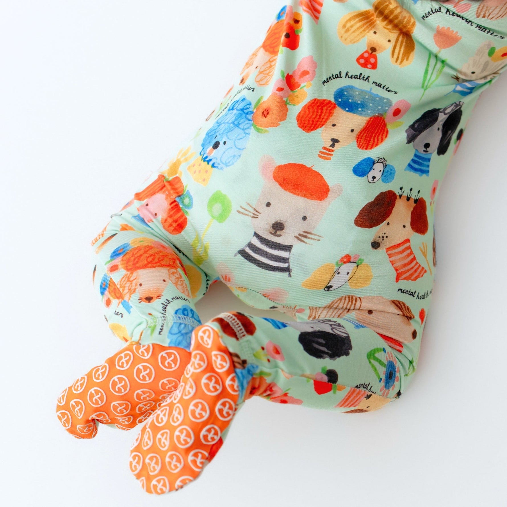 Organic The Second-Skin Footie | Mindful Doggos by Raising Mama at Everetts Place