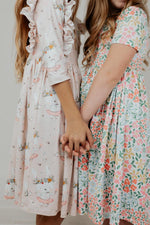 Mila & Rose ® Dont Worry Be Hoppy Ruffle Twirl Dress For Kids Playtime - Everetts Place Boutique - 