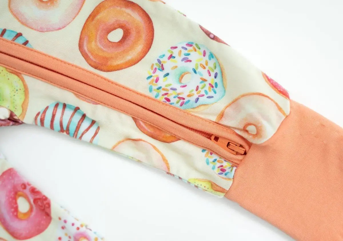 Hugga Babies Donut Mind If I Do Zipper Lounger - Everetts Place Boutique - 