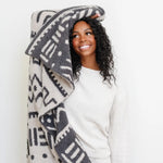 Double Layer Bamboni Throw Blanket Saranoni Premium Saranoni Everetts Place Boutique 139.00