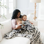 Double Layer Bamboni Throw Blanket Saranoni Premium Saranoni Everetts Place Boutique