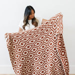 Double Layer Bamboni Throw Blanket Saranoni Premium Saranoni Everetts Place Boutique