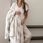 Double Layer Bamboni Throw Blanket Saranoni Premium Saranoni Everetts Place Boutique