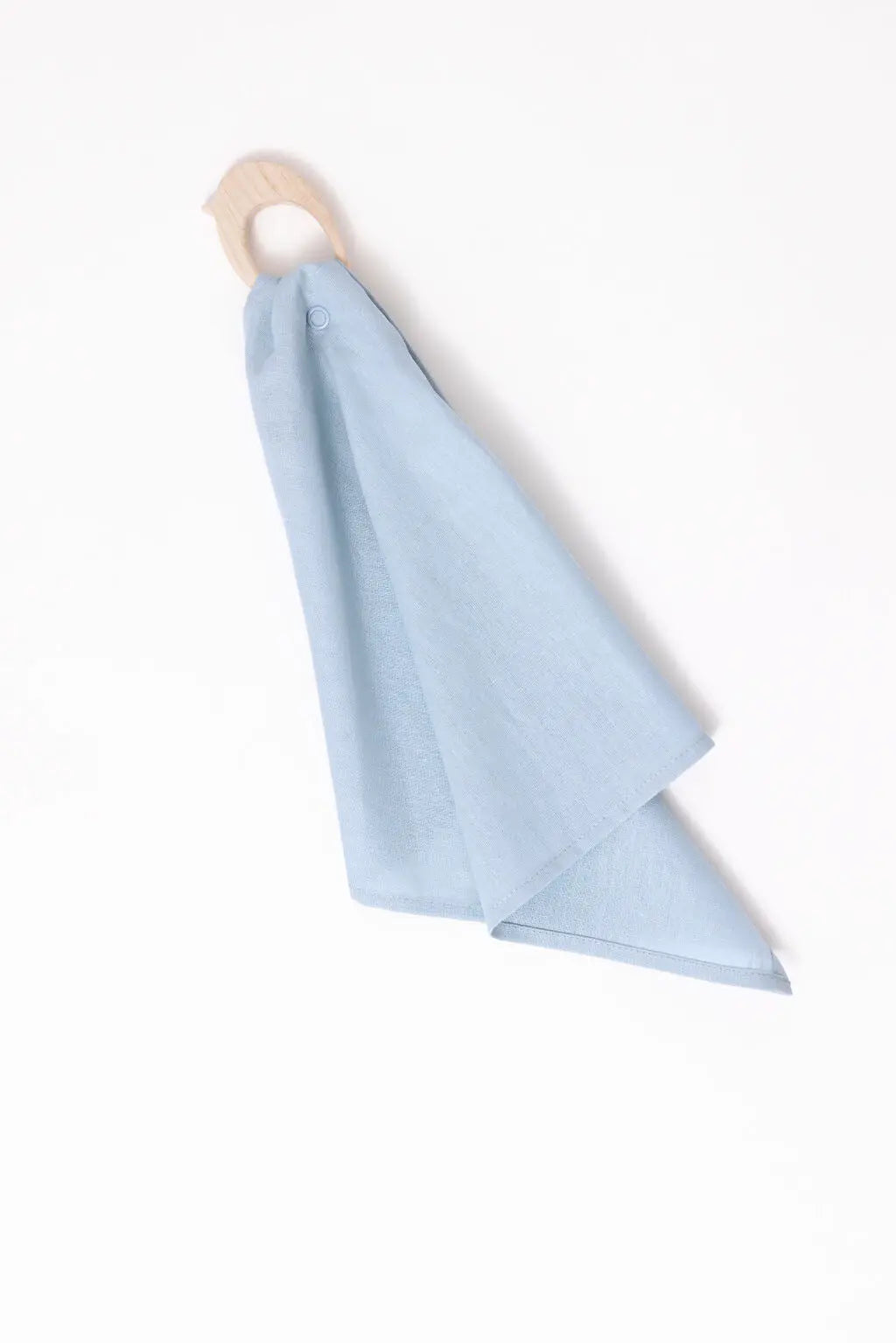 Dove - Linen + Maple Ring Teether - Everetts Place