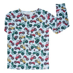 Sweet Bamboo Down On The Farm Original Big Kid Pajama Set For Bedtime - Everetts Place Boutique - 
