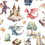 Minky Baby Blanket Dragon's Kingdom by Honey Lemonade at Everetts Place
