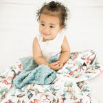 Minky Baby Blanket Dragon's Kingdom by Honey Lemonade at Everetts Place