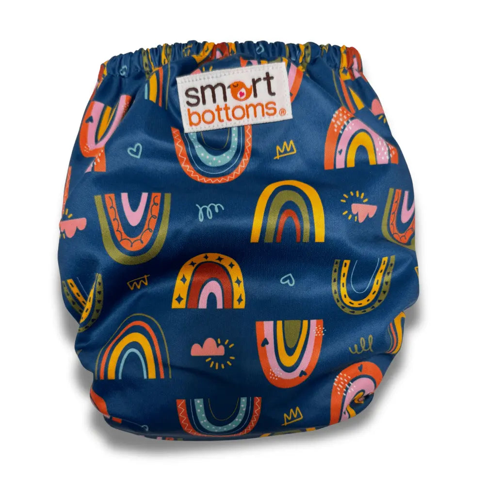 Smart Bottoms Dream Diaper 3.0 Natural Fiber Pocket Diaper - After the Storm - 