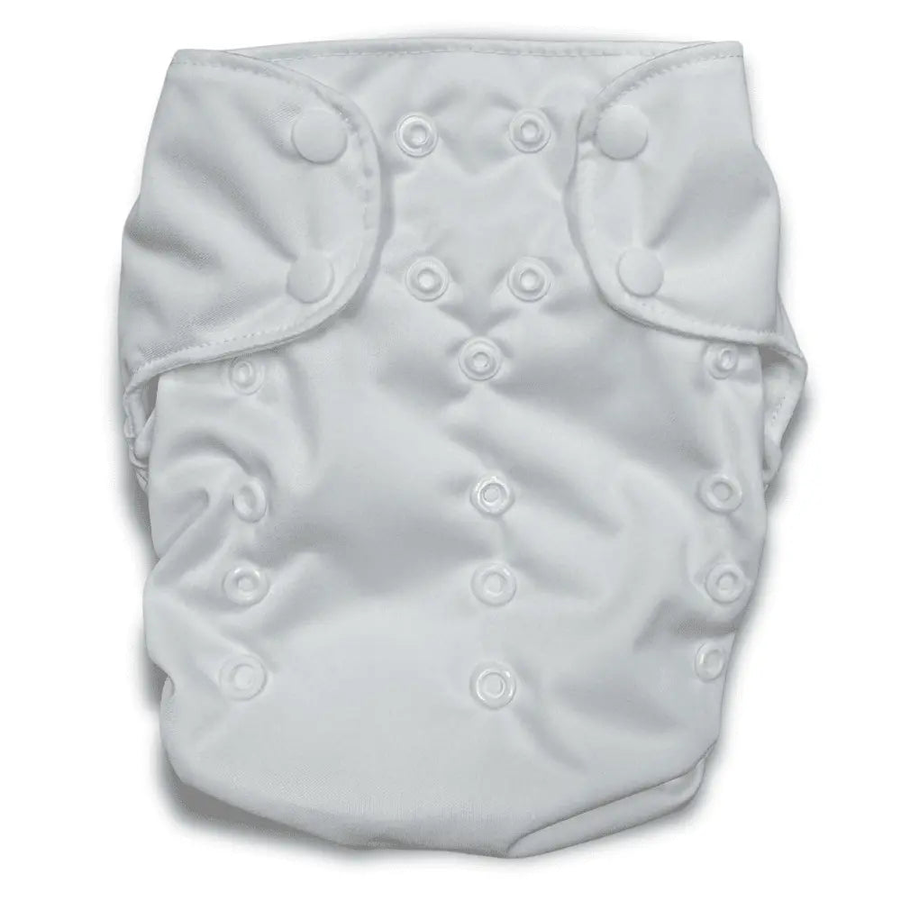 Smart Bottoms Dream Diaper 3.0 Natural Fiber Pocket Diaper - Basic White - 