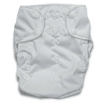 Smart Bottoms Dream Diaper 3.0 Natural Fiber Pocket Diaper - Basic White - 