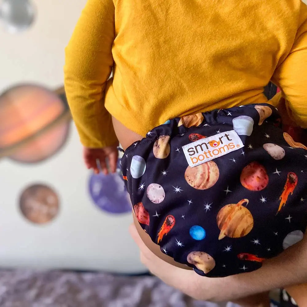 Smart Bottoms Dream Diaper 3.0 Natural Fiber Pocket Diaper - Cosmos - 
