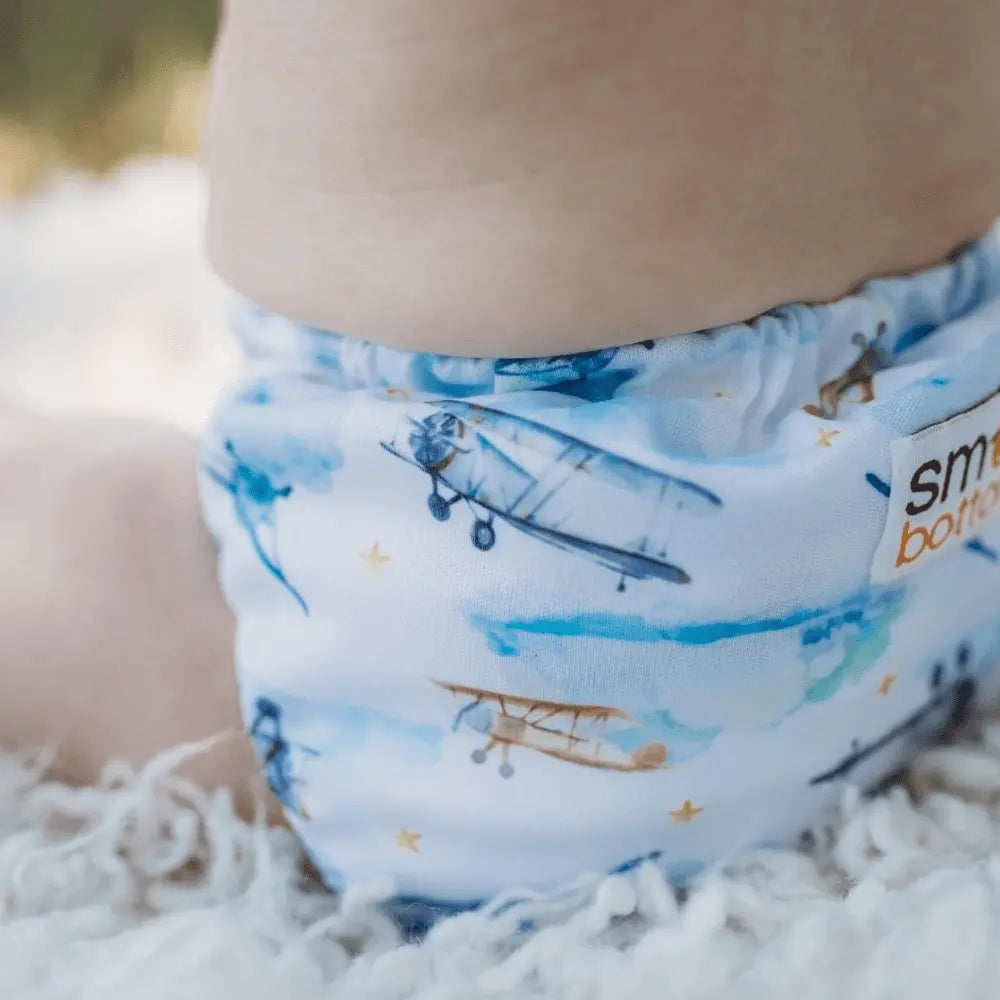 Smart Bottoms Dream Diaper 3.0 Natural Fiber Pocket Diaper - First Flight - 
