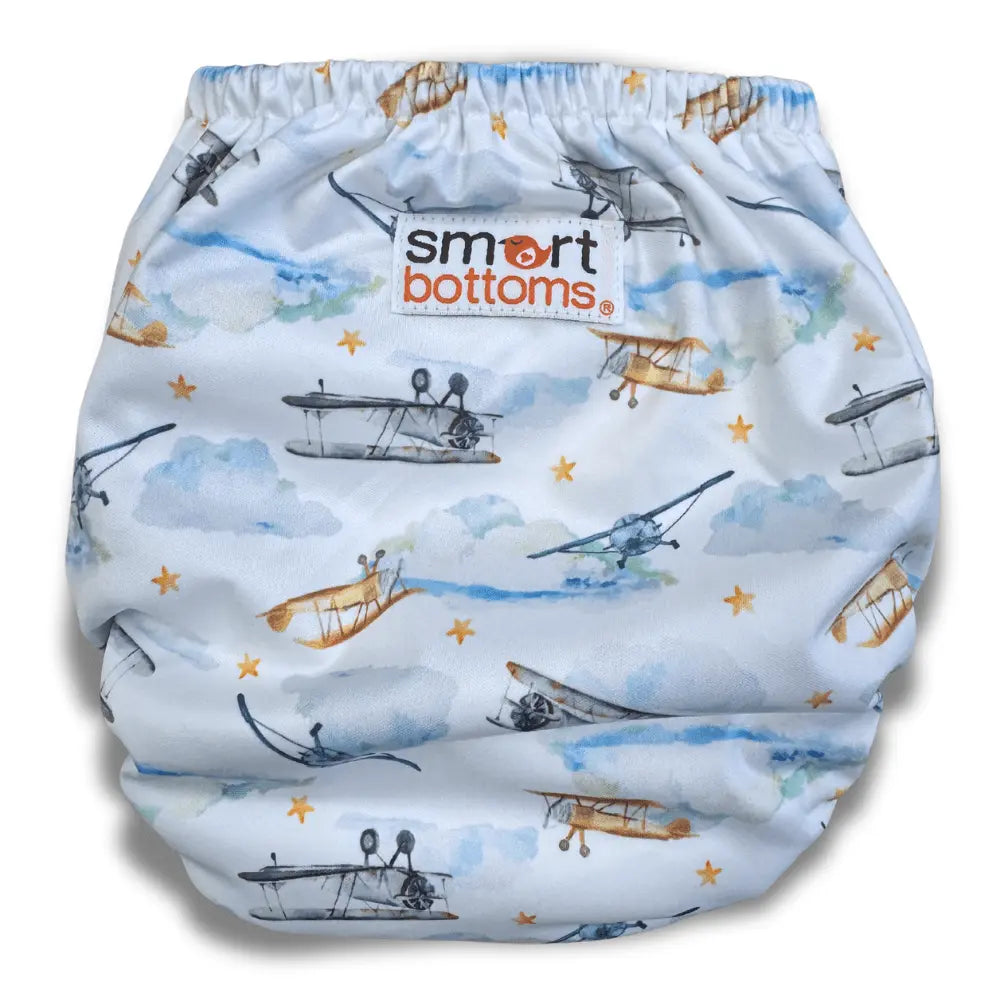Smart Bottoms Dream Diaper 3.0 Natural Fiber Pocket Diaper - First Flight - 