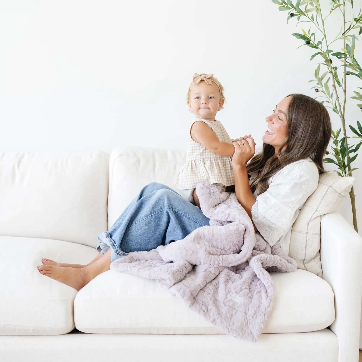 Saranoni Dream Receiving Blanket by Saranoni Soft Plush Baby Blanket - Everetts Place Boutique - 