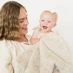 Dream Receiving Blanket by Saranoni Soft Plush Baby Blanket Saranoni Everetts Place Boutique