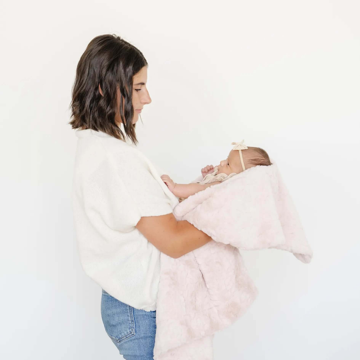 Saranoni Dream Receiving Blanket by Saranoni Soft Plush Baby Blanket - Everetts Place Boutique - 