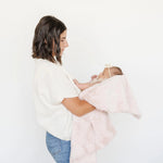 Dream Receiving Blanket by Saranoni Soft Plush Baby Blanket Saranoni Everetts Place Boutique