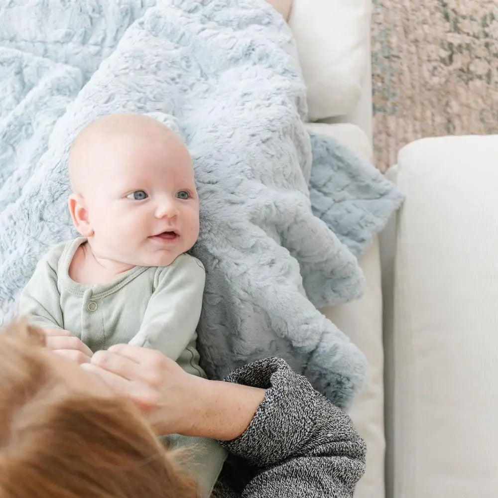 Dream Receiving Blanket by Saranoni Soft Plush Baby Blanket Saranoni Everetts Place Boutique 55.00