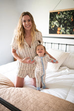 Dreamlet Dreamlet Bow Blossom Womens Short Sleeve Bamboo Pajama Set - Apparel & Accessories > Clothing > Sleepwear & Loungewear Women's PJs