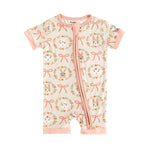 Dreamlet Dreamlet Bows And Bunnies Baby Romper Bamboo Viscose - Apparel & Accessories > Clothing > Baby & Toddler Clothing > Baby & Toddler Sleepwear Romper