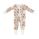 Dreamlet Dreamlet Bunny Crew Convertible Zip Footies Bamboo - Apparel & Accessories > Clothing > Baby & Toddler Clothing > Baby & Toddler Sleepwear Convertible Zip Footies