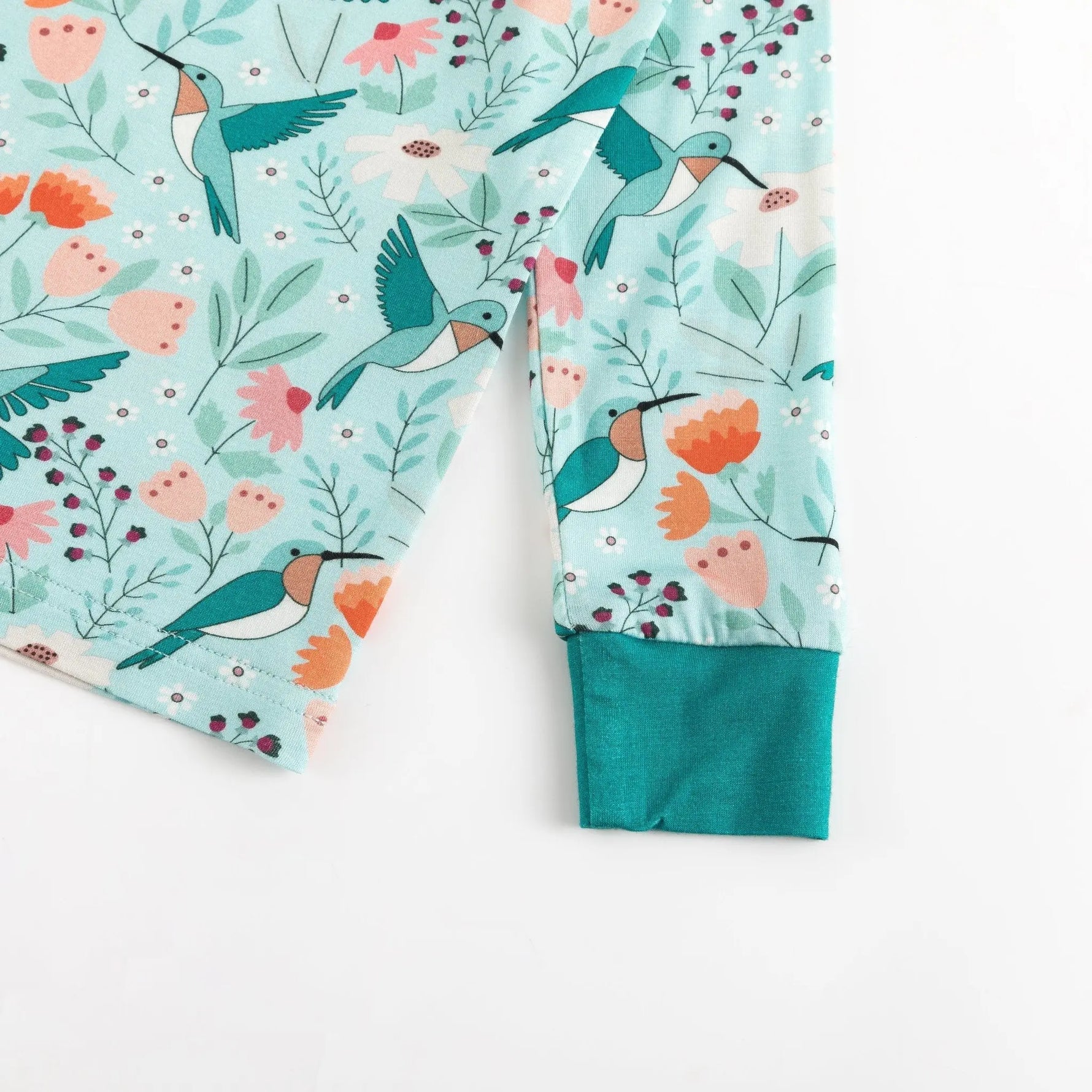 Dreamlet Dreamlet Hummingbird Bloom Two Piece Set Baby Outfit - Apparel & Accessories > Clothing > Baby & Toddler Clothing > Baby & Toddler Sleepwear Two Piece PJs
