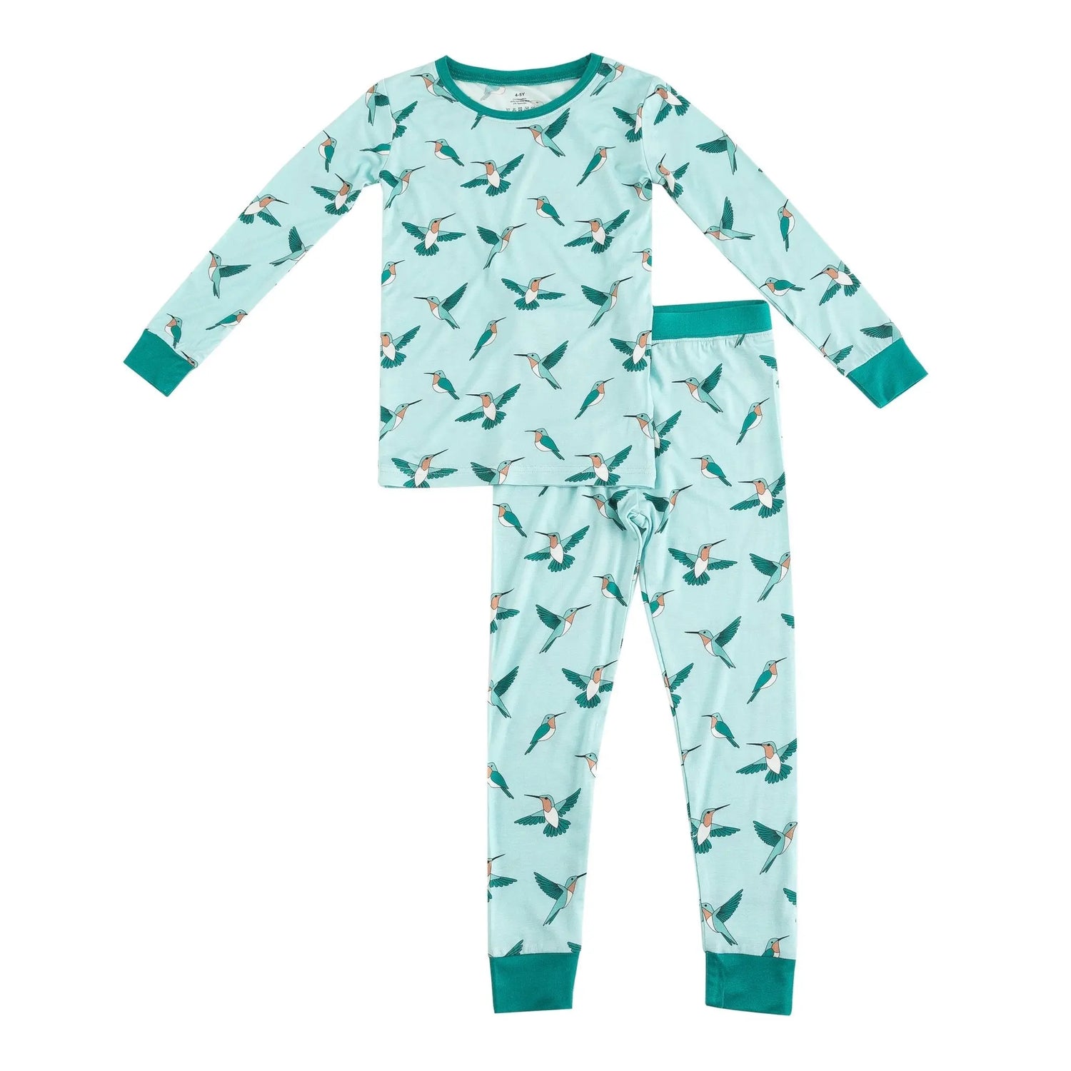 Dreamlet Dreamlet Hummingbird Two Piece Set Buttery Soft Bamboo - Apparel & Accessories > Clothing > Baby & Toddler Clothing > Baby & Toddler Sleepwear Two Piece PJs