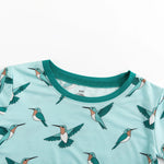 Dreamlet Dreamlet Hummingbird Two Piece Set Buttery Soft Bamboo - Apparel & Accessories > Clothing > Baby & Toddler Clothing > Baby & Toddler Sleepwear Two Piece PJs