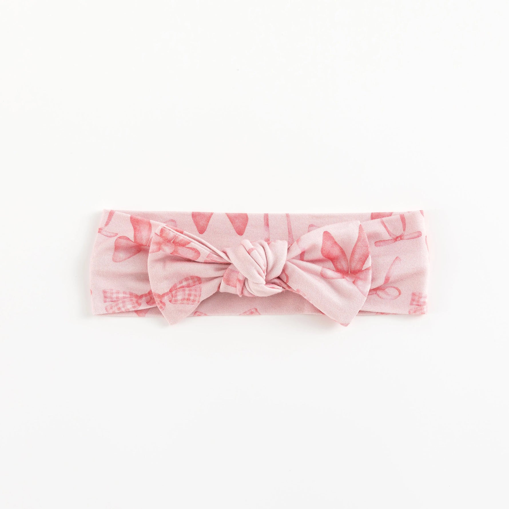 Dreamlet Dreamlet Pink Bow Headband For Baby Breathable 6 Months - Apparel & Accessories > Clothing > Baby & Toddler Clothing > Baby & Toddler Sleepwear Bow Headbands