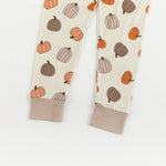 Dreamlet Dreamlet Preorder Pumpkins Beige Long Sleeve Pajama Set - Apparel & Accessories > Clothing > Baby & Toddler Clothing > Baby & Toddler Sleepwear Two Piece PJs