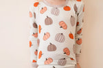 Dreamlet Dreamlet Preorder Pumpkins Beige Long Sleeve Pajama Set - Apparel & Accessories > Clothing > Baby & Toddler Clothing > Baby & Toddler Sleepwear Two Piece PJs