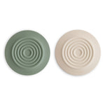 Mushie Silicone Bathtub Drain Stopper Set of 2 Flexible Water Seal Covers - Baby & Toddler > Baby Bathing Drain Stopper