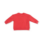 Angel Dear Drop Sleeve Bow Sweatshirt with Rib Cuffs - Everetts Place Boutique - 