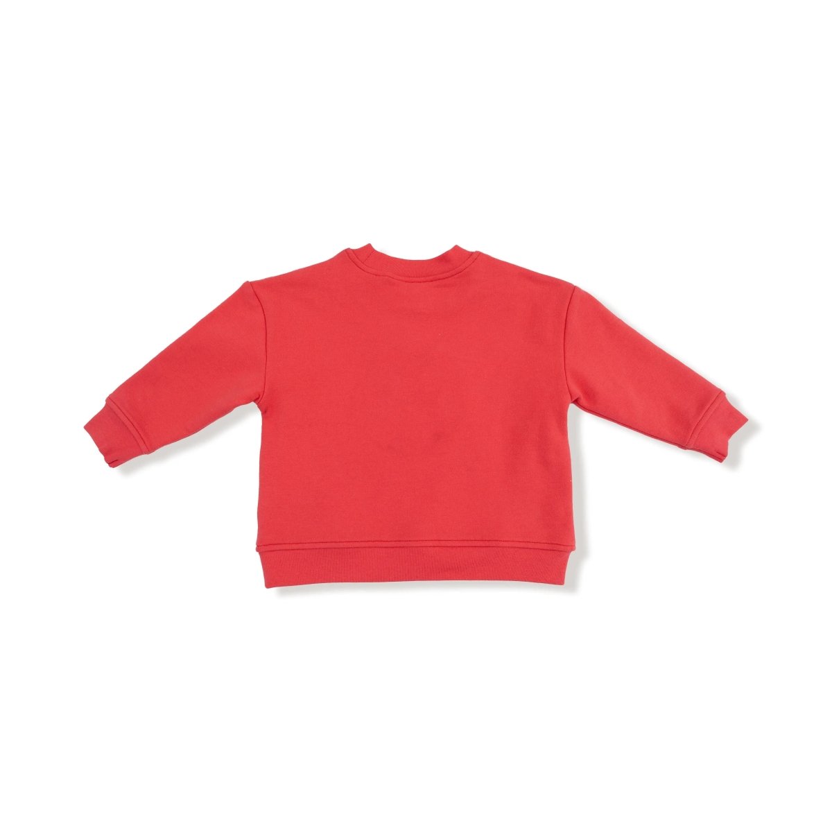 Angel Dear Drop Sleeve Bow Sweatshirt with Rib Cuffs - Everetts Place Boutique - 
