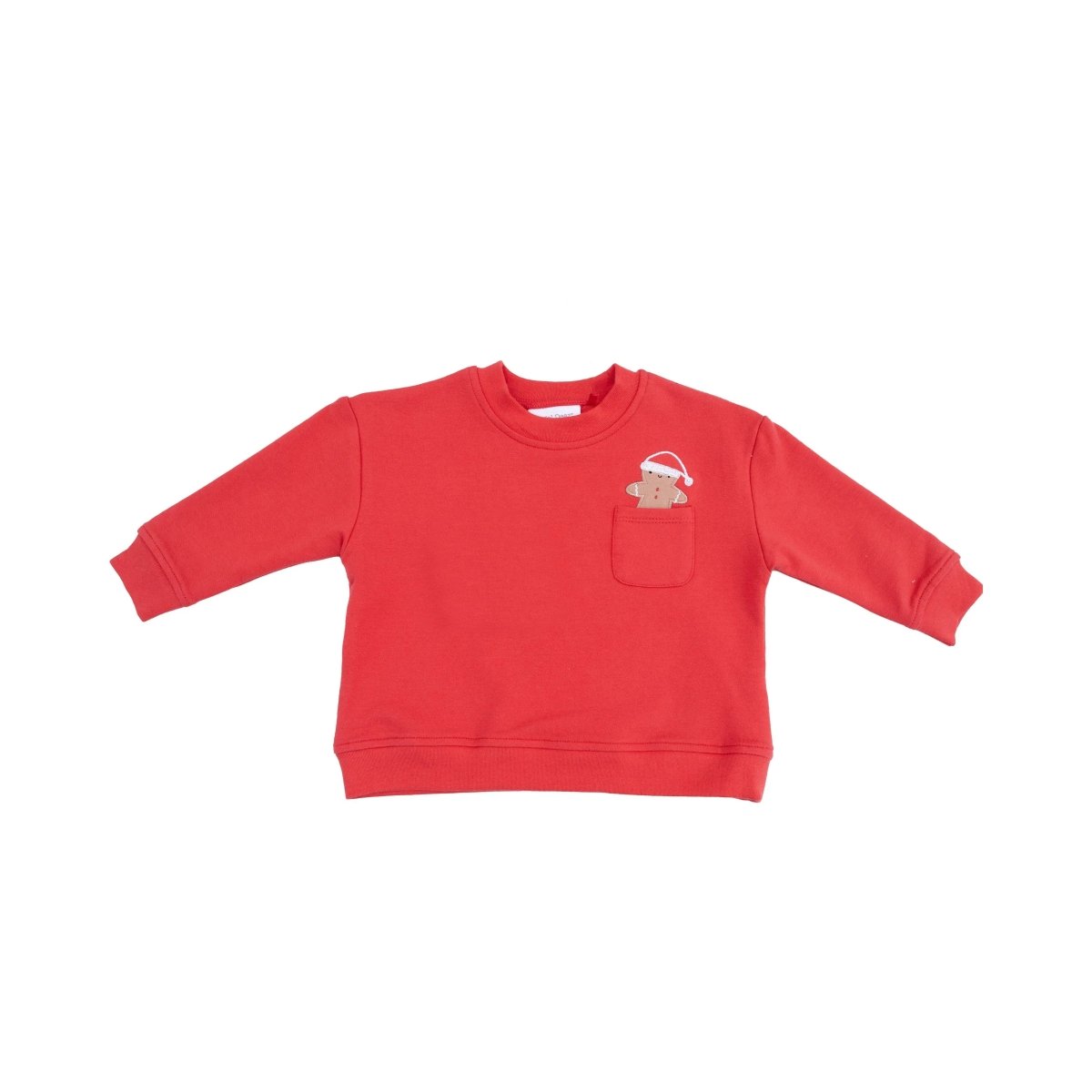 Drop Sleeve Sweatshirt with Rib Cuffs + Pocket Angel Dear Everetts Place Boutique